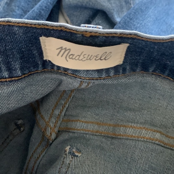 MADEWELL DISTRESSED COMFORT STRETCH EDITION MOM JEAN SIZE 27 - Picture 5 of 15
